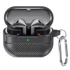  Techsuit - Karbonszálas - Samsung Galaxy Buds 3 / 3 Pro-hoz - Fekete-5949419250581 1 kép