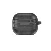  Techsuit - Karbonszálas - Samsung Galaxy Buds 3 / 3 Pro-hoz - Fekete-5949419250581 2 kép