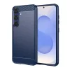  Samsung Galaxy S25 Kék Techsuit Szénszálas szilikon tok