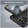 Techsuit - Szénszálas Szilikon - Samsung Galaxy S25 Ultra - Fekete t-5949419255333 6 kép