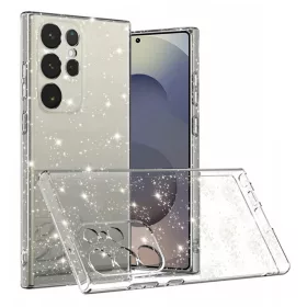    Techsuit - SparkleSkin Sorozat - Samsung Galaxy S25 Ultra - Átlátszó tok
