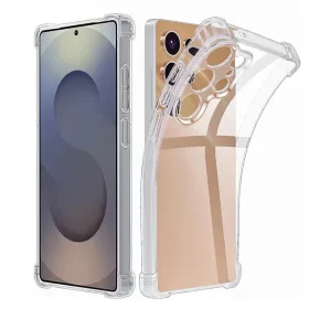    Samsung Galaxy S25 Ultra Techsuit ütésálló átlátszó szilikon tok