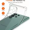Techsuit - Ütésálló Átlátszó Szilikon - Samsung Galaxy S25 Ultr-5949419255234 5 kép