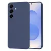  Techsuit - SoftFlex - Samsung Galaxy S25 - Sötétkék tok