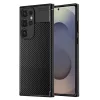  Samsung Galaxy S25 Ultra Fekete Techsuit - Szénszálas tok
