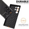Techsuit - Szénszálas - Samsung Galaxy S25 Ultra - Fekete tok-5949419253582 3 kép