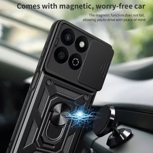 Techsuit - CamShield Sorozat - Honor 200 Smart / X7c - Rózsa Arany to-5949419255814 5 kép