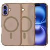  Techsuit - HaloFrost MagSafe Sorozat - iPhone 16 - Homokkő Barna tok-5949419256224 5 kép