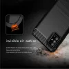  Samsung Galaxy A71 4G Fekete Techsuit Carbon szilikon tok-5949419062283 5 kép