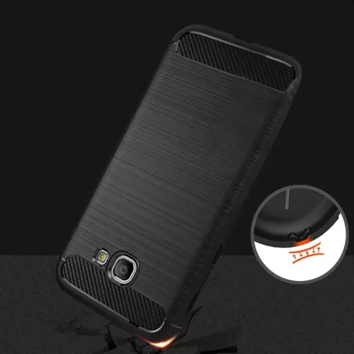  Techsuit - Szénszálas Szilikon - Samsung Galaxy A5 2017 A520 - Feke-5949419062238 5 kép