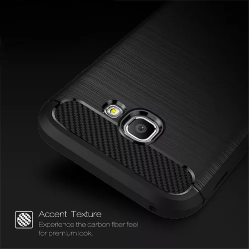  Techsuit - Szénszálas Szilikon - Samsung Galaxy A5 2017 A520 - Feke-5949419062238 7 kép