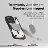  Ringke - Fusion X MagSafe - iPhone 16 - Fekete tok-8800274963269 2 kép