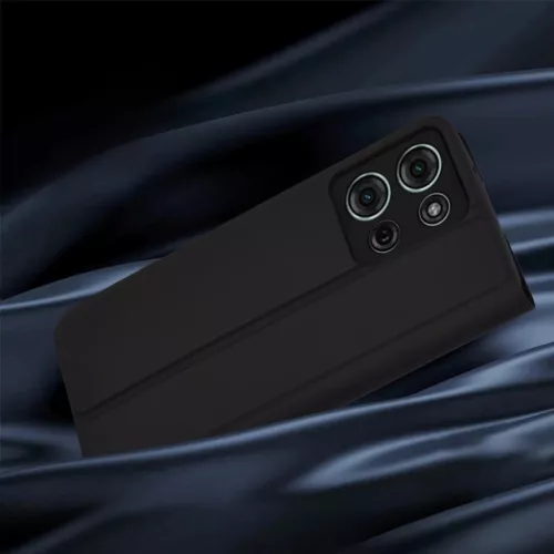  Techsuit - Magskin Könyv - Motorola Moto G75 - Fekete tok-5949419258280 5 kép