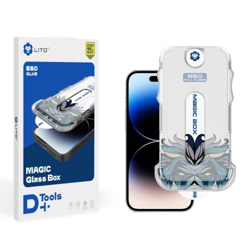  Lito - Magic Üvegdoboz D+ Eszközök - iPhone 16 Pro Max - Matt üve-5949419258471 1 kép
