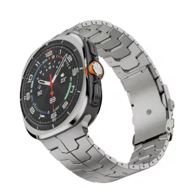    Techsuit - Szíj (W063) - Samsung Galaxy Watch Ultra 2024-2026 47mm - Titán