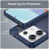  Techsuit - Szénszilikon - Xiaomi Redmi Note 14 5G - Fekete tok-5949419260887 1 kép