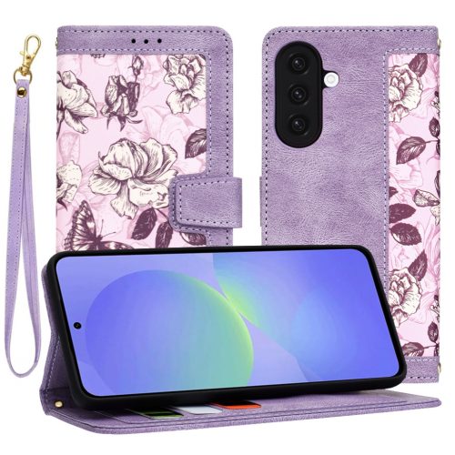  Techsuit - FlipCraft - Samsung Galaxy A36 5G - Titokzatos Lila tok-5949419262164 2 kép
