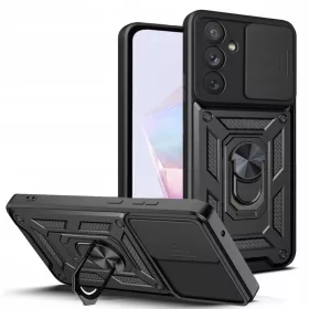  Samsung Galaxy A36 5G Fekete Techsuit CamShield sorozat tok