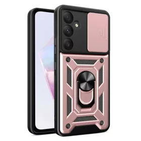    Samsung Galaxy A36 5G Rózsaarany Techsuit CamShield sorozat tok