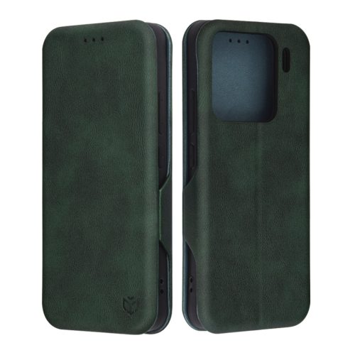  Techsuit - Biztonságos Tárca Plusz - Xiaomi 15 - Zöld tok