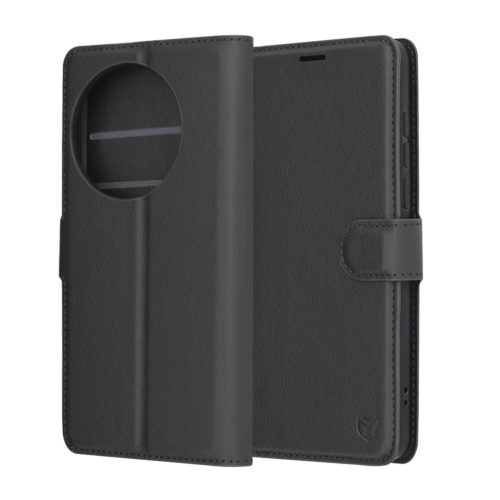  Techsuit - Bőr Tok - OnePlus 13 - Fekete tok