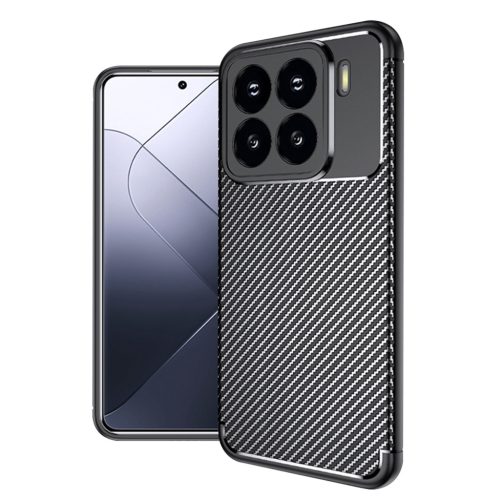  Techsuit - Karbonszálas - Xiaomi 15 - Fekete tok