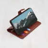  Honor Magic7 Pro Techsuit Leather Folio bőr fliptok barna-5949419263000 5 kép