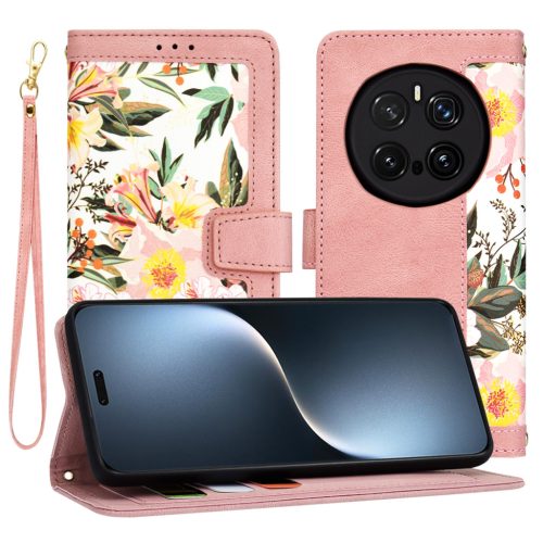Honor Magic7 pro Techsuit FlipCraft fliptok rózsaszín-5949419262980 1 kép