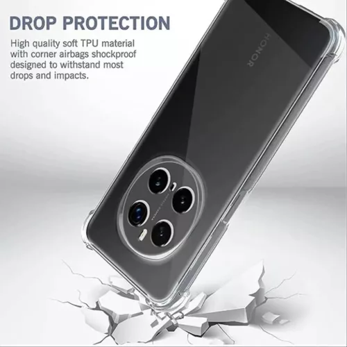  Honor Magic7 Pro Techsuit Shockproof Clear ütésálló szilikon tok -5949419262928 3 kép