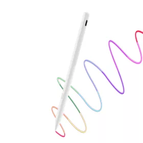   iPad Techsuit Stylus Pen (AX10), Bluetooth, Type-C, tenyér visszautasítás, dőlés nyomásérzékelés, 130mAh, 5V, 0.2A - Fehér