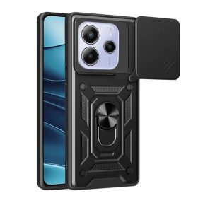   Techsuit - CamShield Sorozat - Xiaomi Redmi Note 14 5G - Fekete tok