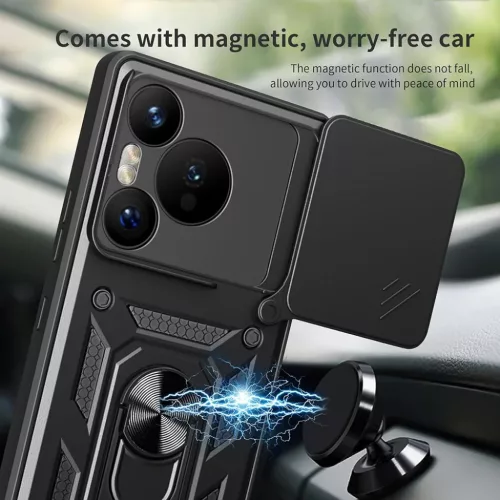 Techsuit - CamShield sorozat - Xiaomi Redmi Note 14 5G - Zöld tok-5949419264571 5 kép