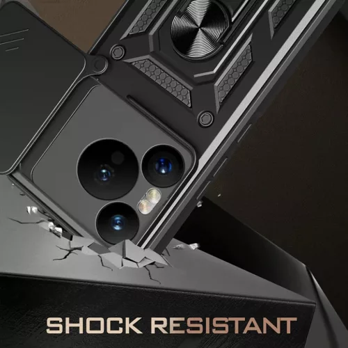Techsuit - CamShield Sorozat - Xiaomi Redmi Note 14 5G - Kék tok-5949419264564 6 kép