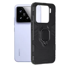 Techsuit - Szilikon Pajzs - Xiaomi 15 - Fekete tok-5949419264366 1 kép