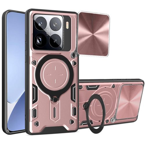 Techsuit - CamGuard Pro - Xiaomi 15 Pro - Rózsaarany tok