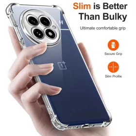  Techsuit - Ütésálló Átlátszó Szilikon - OnePlus 13 - Átlátsz-5949419265929 2 kép