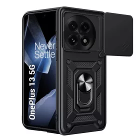  OnePlus 13 fekete Techsuit CamShield sorozatú tok