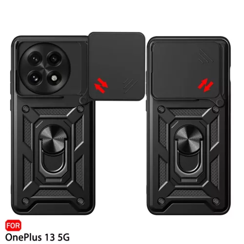  Techsuit - CamShield sorozat - OnePlus 13 - Fekete tok-5949419265905 2 kép
