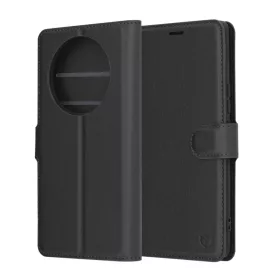  Honor Magic7 Lite / X9c Fekete Techsuit Bőr Tok