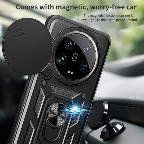  Honor Magic7 Lite / X9c Fekete Techsuit CamShield sorozat tok-5949419266865 5 kép