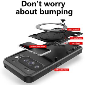  Honor Magic7 Lite / X9c Rózsaarany Techsuit CamGuard Pro tok-5949419266780 2 kép