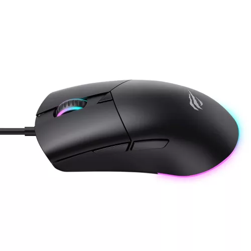 Havit - Vezetékes Játék Egér (MS1038) - RGB világítással, 1200/-6939119045869 2 kép