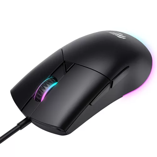Havit - Vezetékes Játék Egér (MS1038) - RGB világítással, 1200/-6939119045869 3 kép