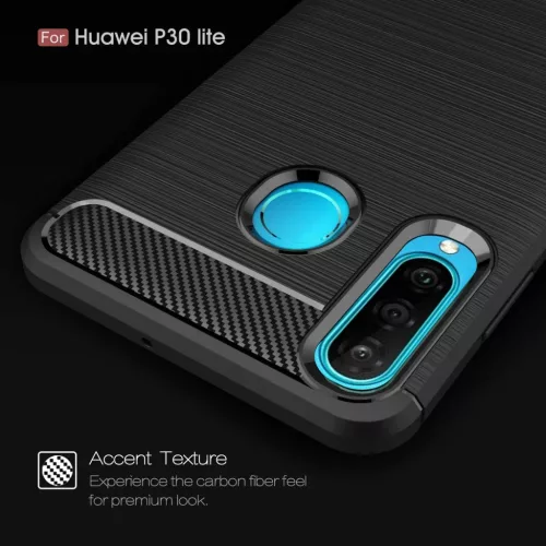 Techsuit - Szénszilikon - Huawei P30 lite / P30 lite New Edition - F-5949419061873 4 kép