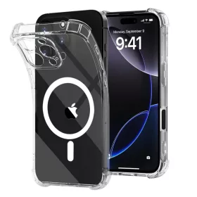  Techsuit - Ütésálló Átlátszó Szilikon MagSafe - iPhone 16 Pro -5949419271722 1 kép