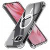  Techsuit - Ütésálló Átlátszó Szilikon MagSafe - Google Pixel 9a - Átlátszó tok