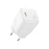 Baseus - Fali Töltő PicoGo (P10176800213-00) - GaN, Gyors Töltés, 45W, USB-C - Holdfehér