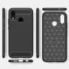  Techsuit - Karbonszilikon - Huawei P20 lite - Fekete tok-5949419061859 6 kép