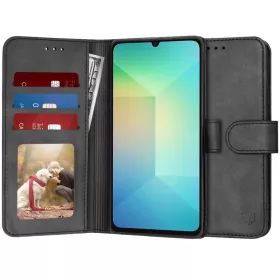  Techsuit - Napló könyv - Samsung Galaxy A26 5G - Fekete tok-5949419270084 1 kép