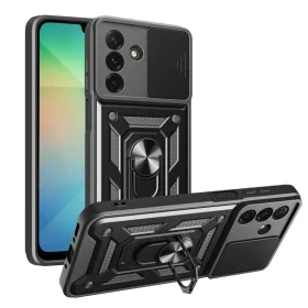   Samsung Galaxy A26 5G Fekete Techsuit CamShield sorozatú tok